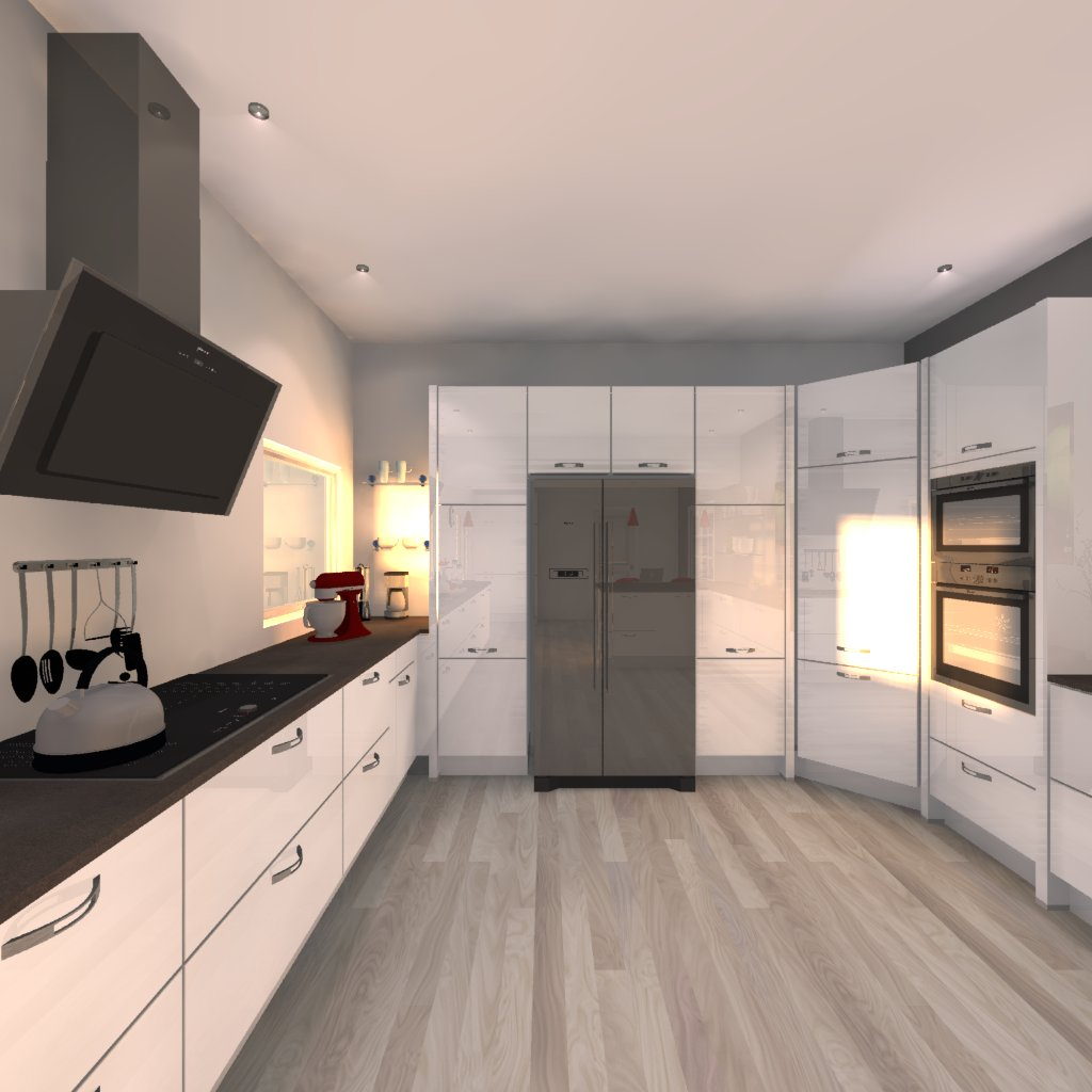 The Kitchen panorama created by 2020 with NEFF Kitchens