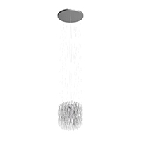 Ceiling light with arts light shade Ceiling light with arts light shade