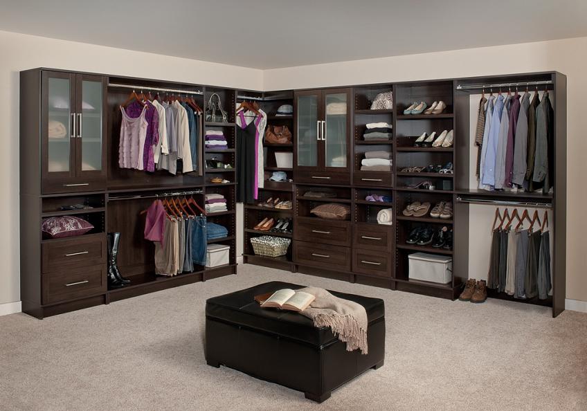 WoodTrac Closets Products