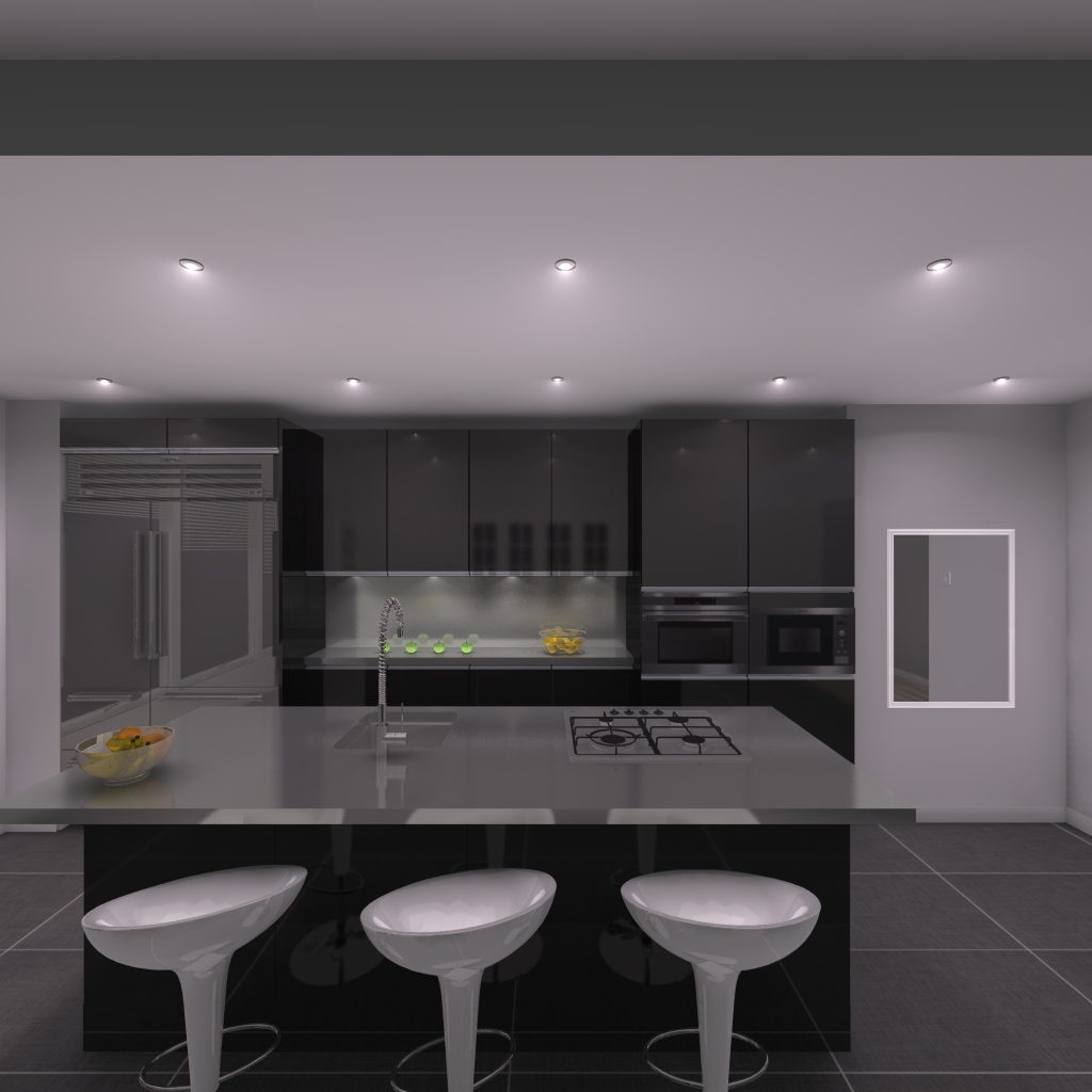 The Kitchen Panorama