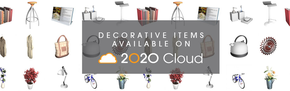 Decorative items on 2020 Cloud
