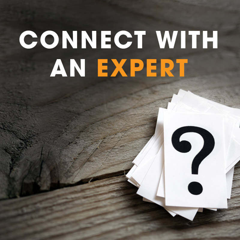 Connect with an expert
