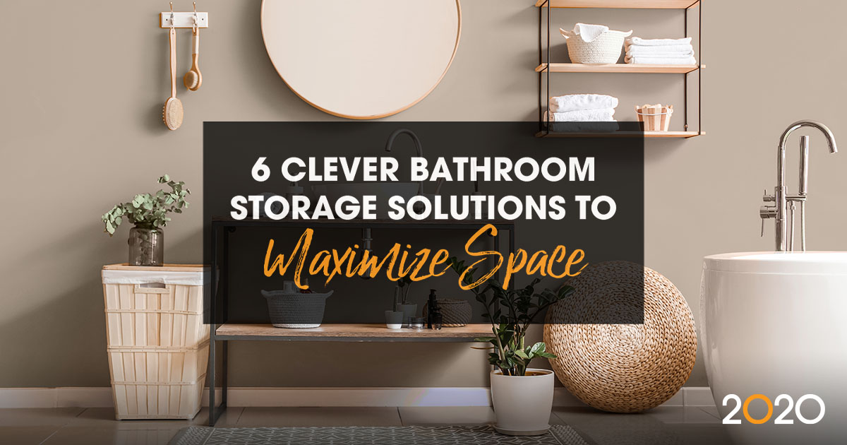 6 Clever Bathroom Storage Solutions to Maximize Space | Blog
