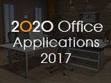 2020 Office Applications 2017