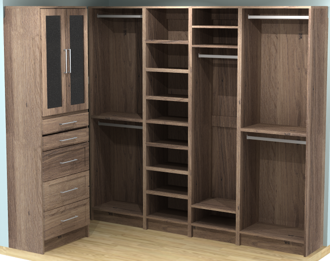 WoodTrac Closets