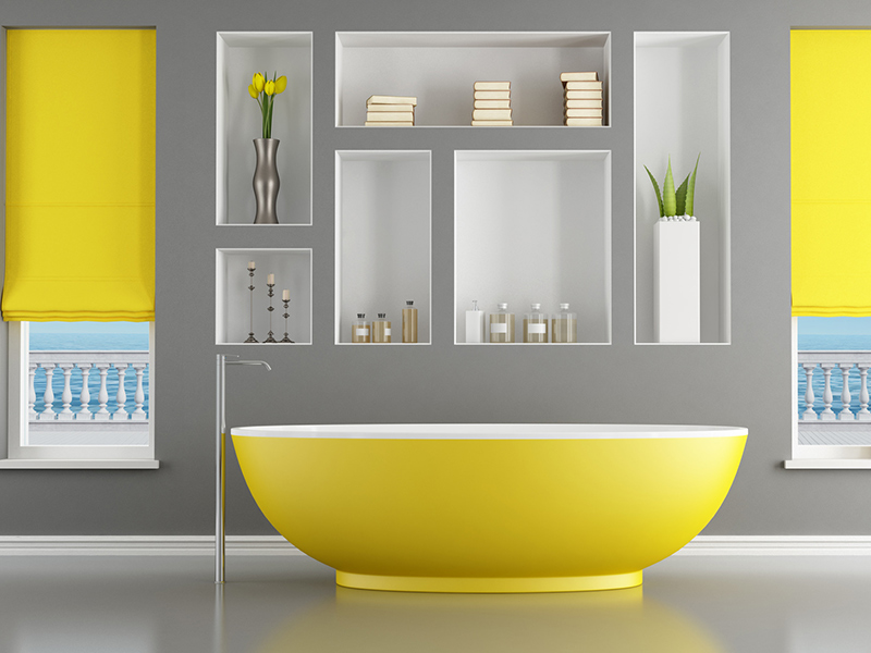 Six tips for Bathroom Walls Color