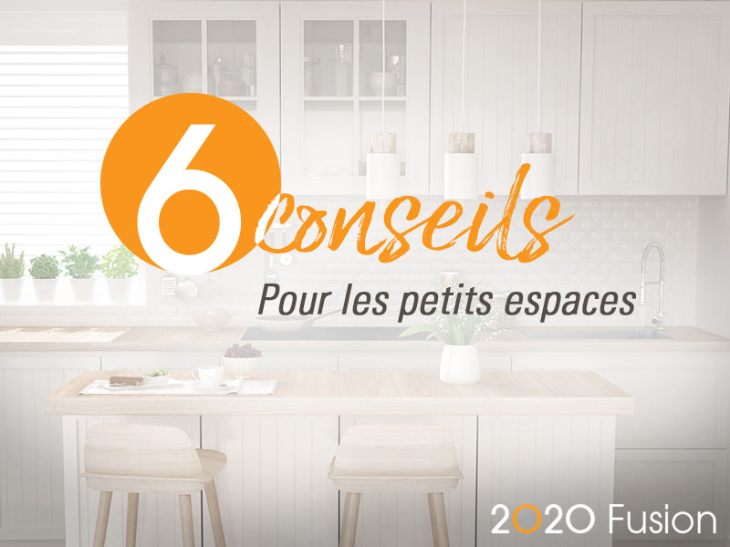 Six conseils pour les petits espaces