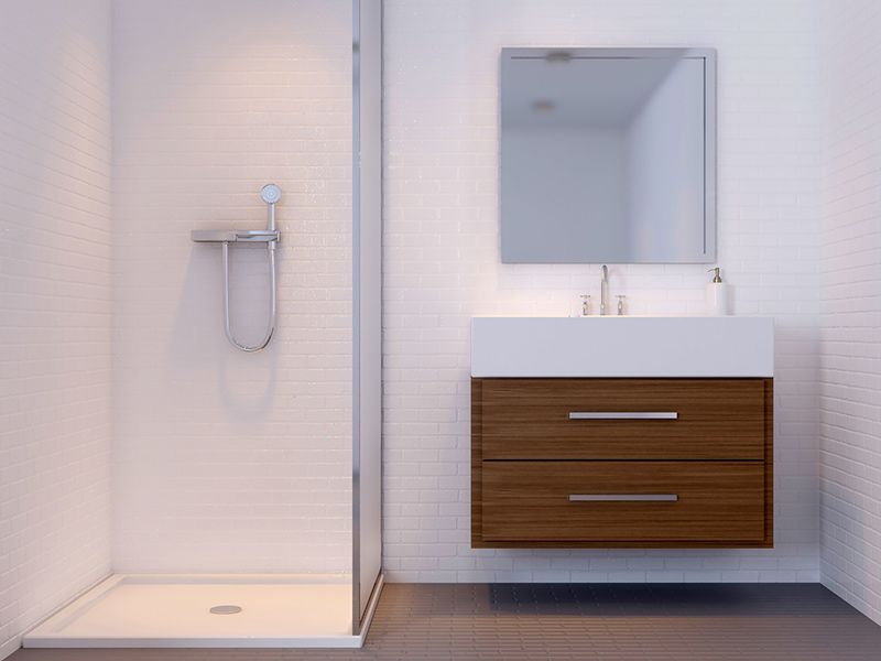 Aménagement petit espace – salle de bains
