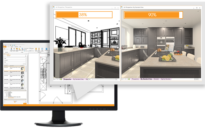 Feature Background Processing