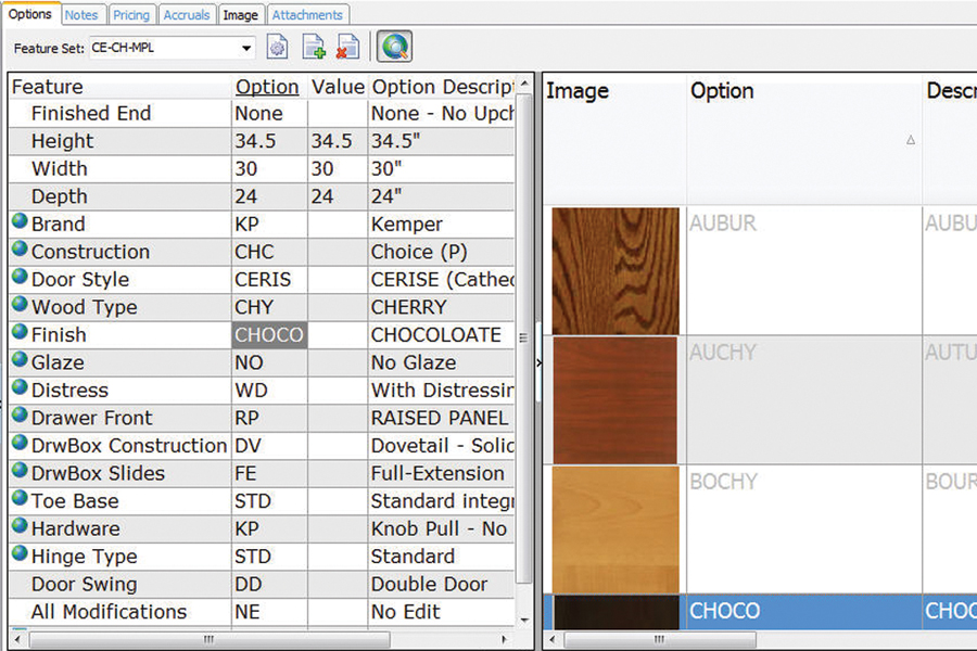 Order Configuration