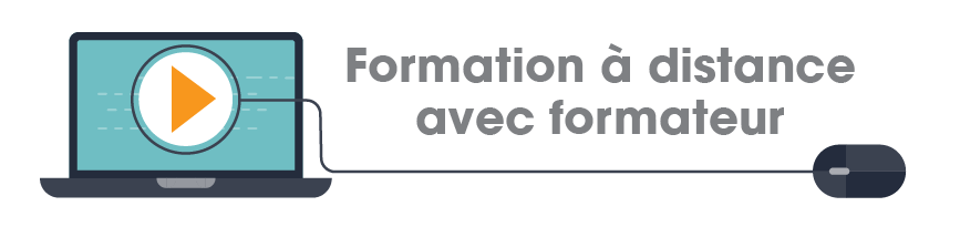 Formation à distance avec formateur