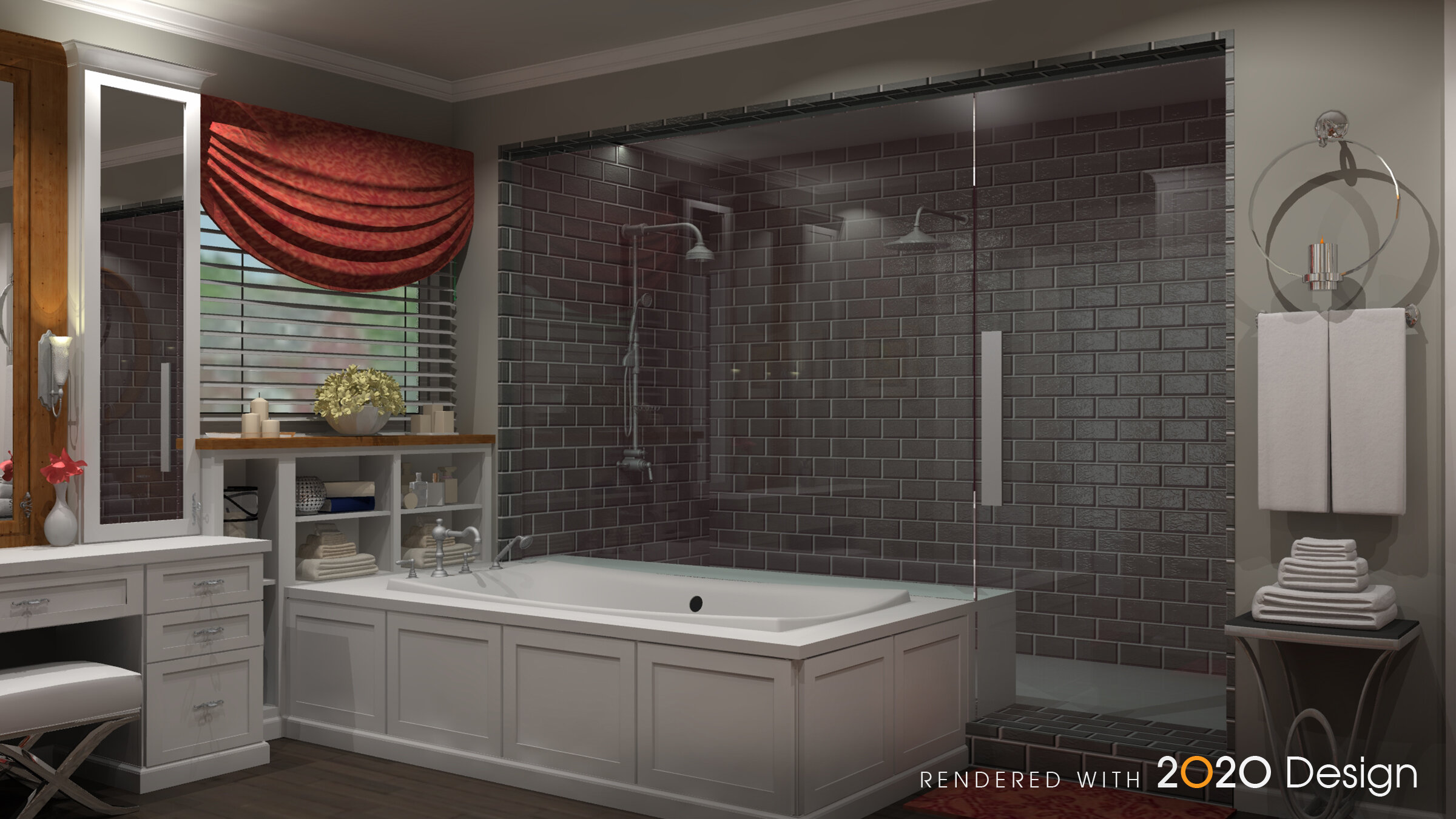 2020 Fusion Bathroom Rendering