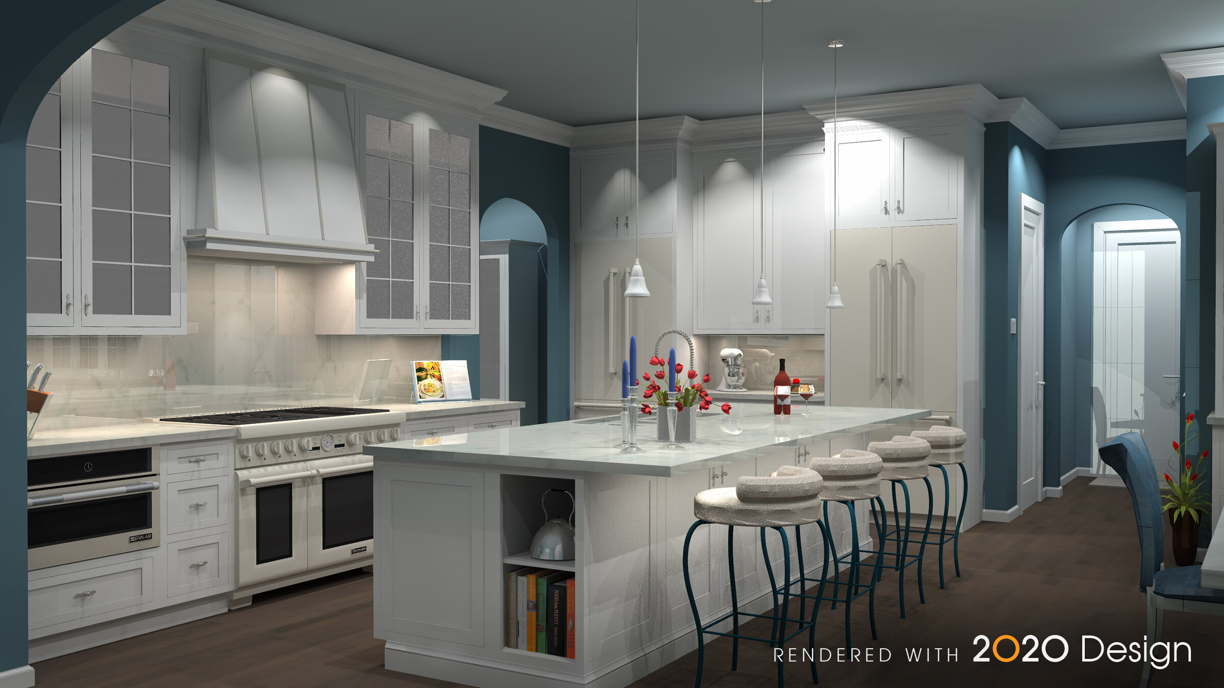 2020 Fusion Kitchen Rendering