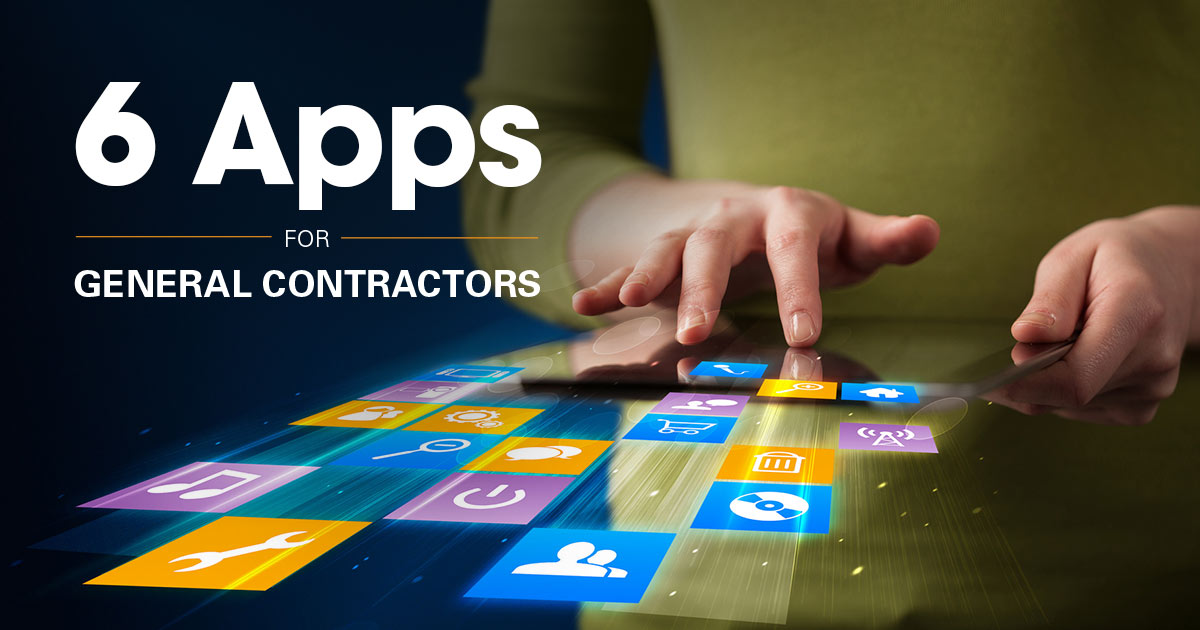 6 General Contractor Apps 