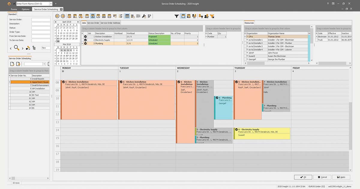 Service Management Module