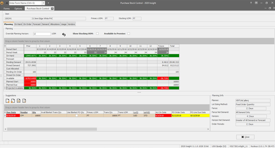 2020 Insight enterprise manufacturing solution