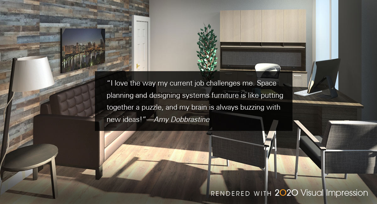 2020 Office Customer Spotlight: Amy Dobbrastine from Common Sense Office Furniture