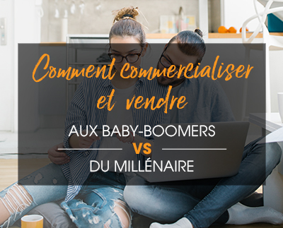 Comment commercialiser et vendre aux baby-boomers vs du millénaire