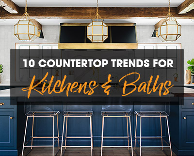 10 Countertop Trends For Kitchens And Bathrooms In 2019