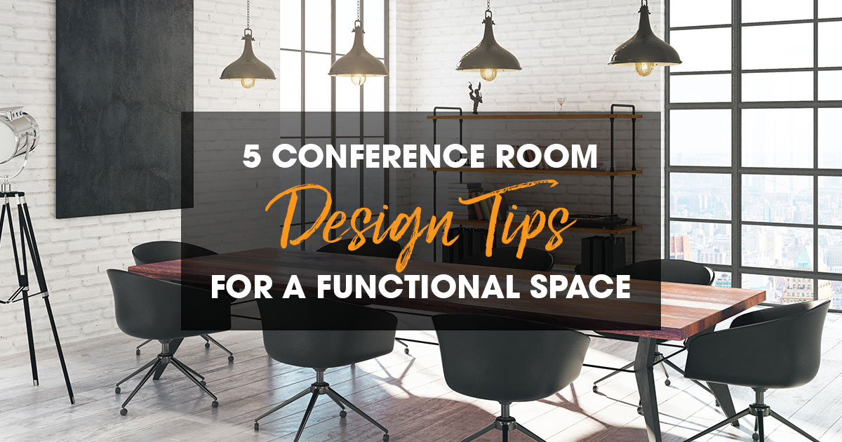5 Conference Room Design Tips