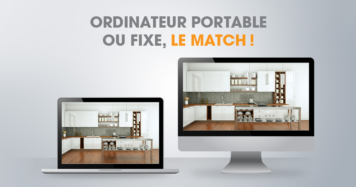 Ordinateur portable ou fixe, le match !