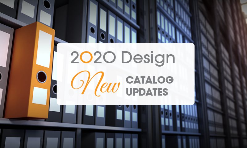 2020 Design New Catalog Updates