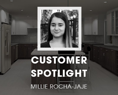 2020 Design Customer Spotlight: Millie Rocha-Jaje from Cutting Edge Construction & Woodworks Inc.