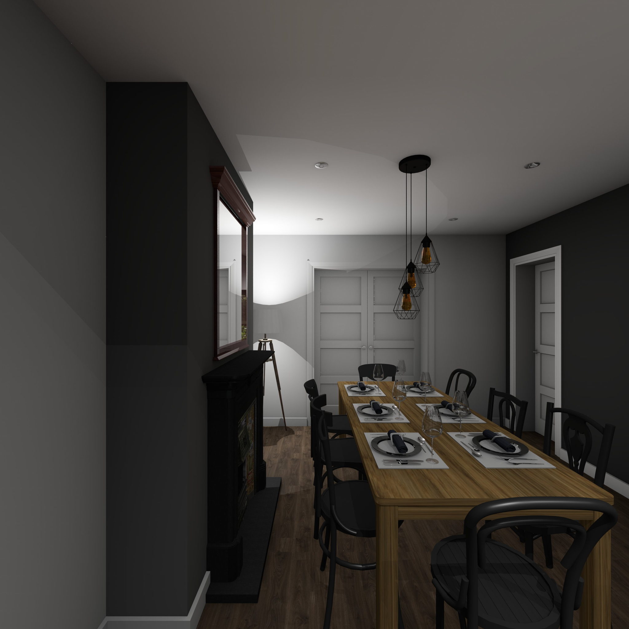 The Kitchen panorama created by David Fitton