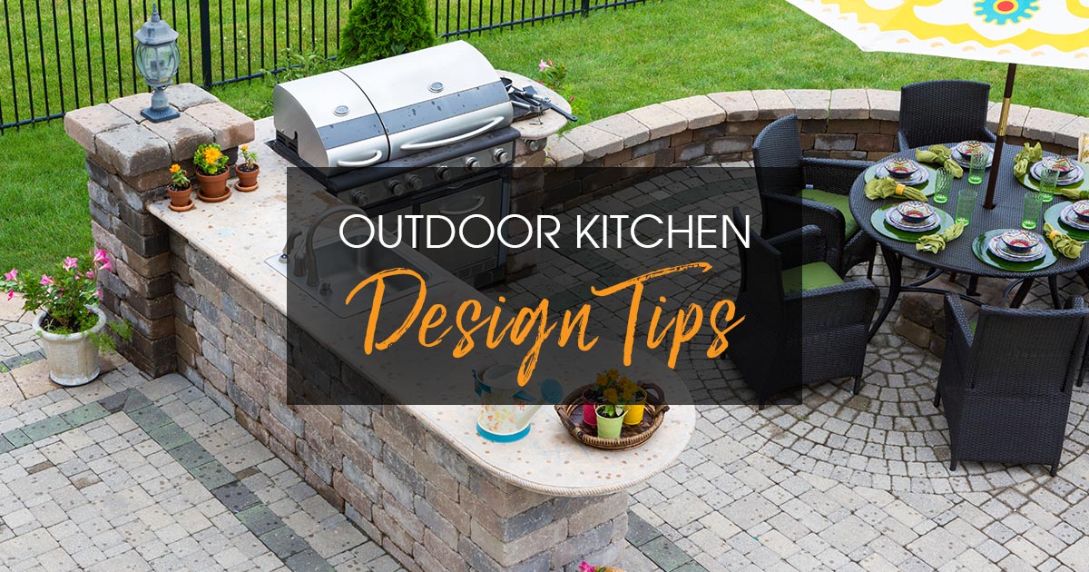 Outdoor kitchen design tips