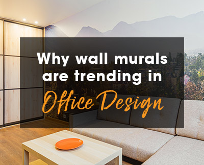 Why wall murals are trending in Office Design