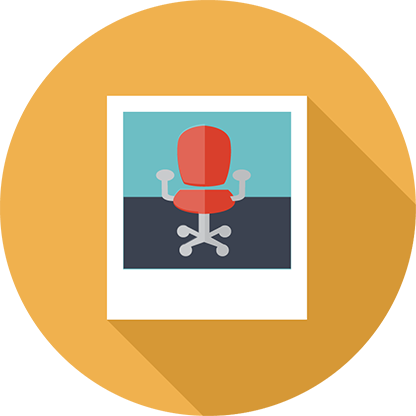 An office chair icon