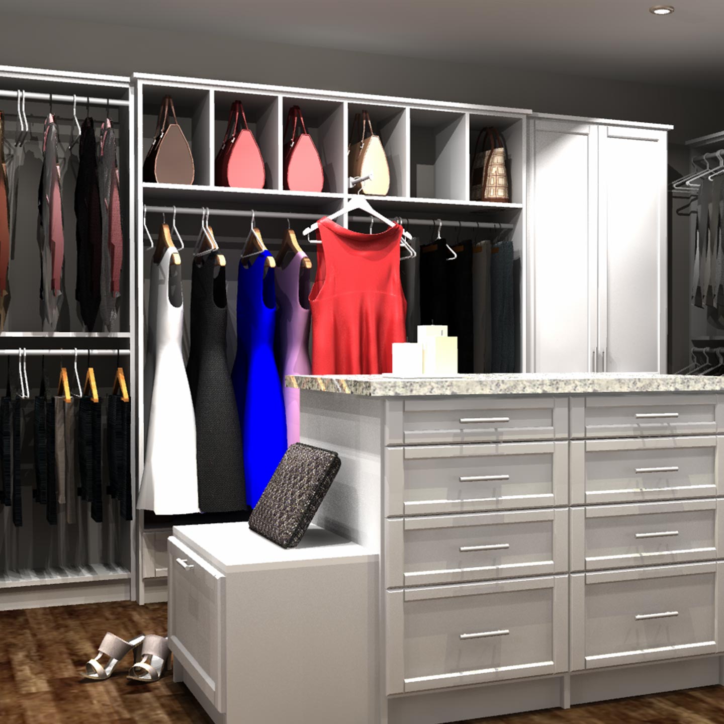Closet Design by Samantha Barto