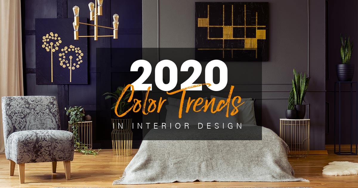 2020 Color Trends In Interior Design, New Colors For Living Room 2020