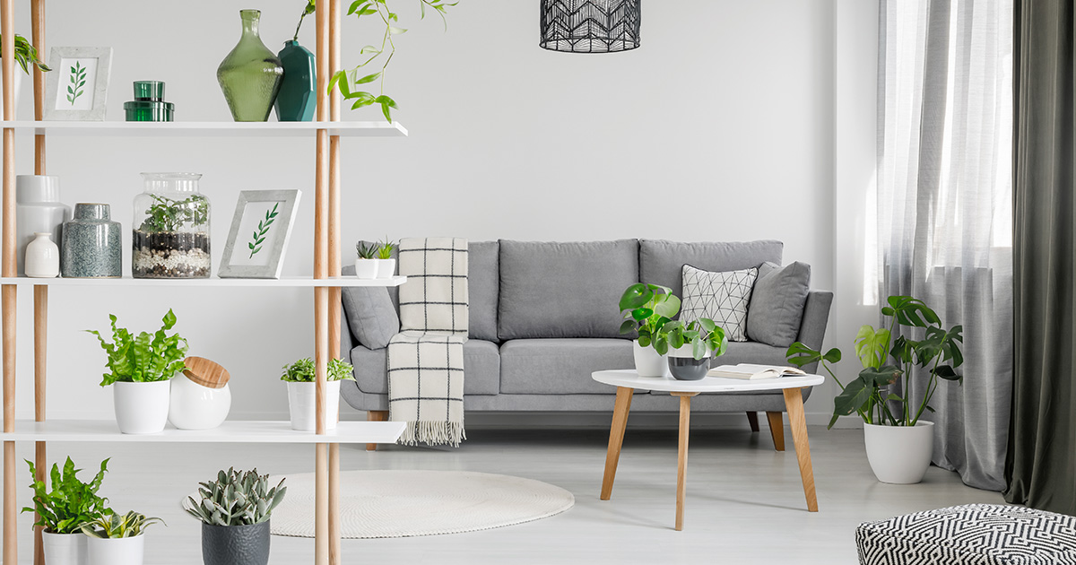 Greenery Scandi design