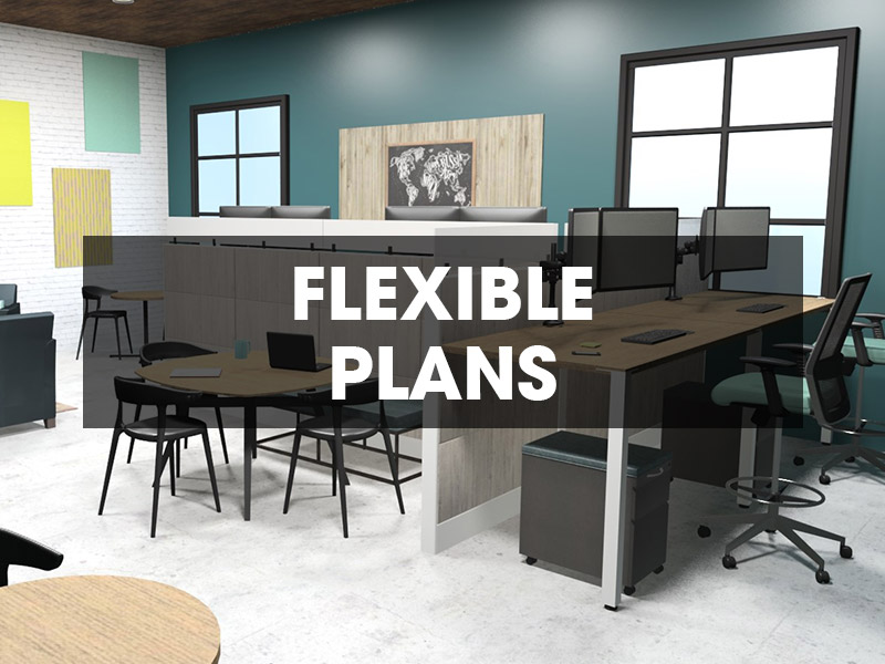 Flexible Plans - 2020 Inspiration Awards for Office Designers 2020!