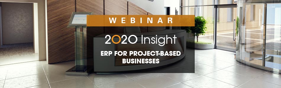 2020 Insight an ERP for Project-based Businesses
