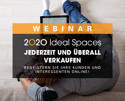 Begeistern Sie Interessenten online mit 2020 Ideal Spaces
