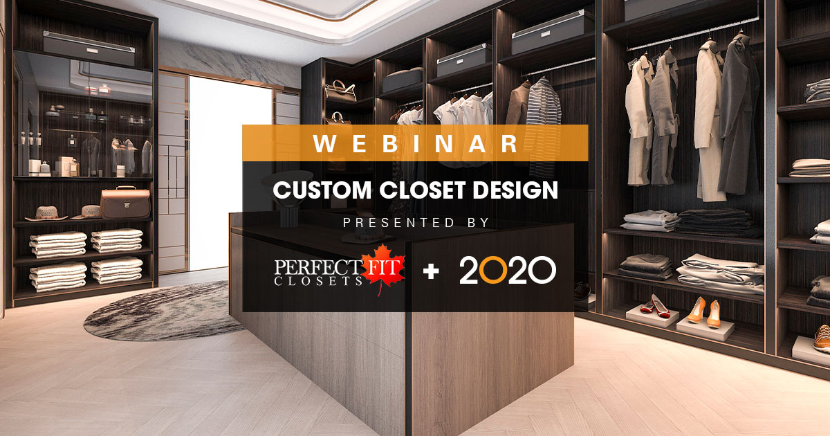 Custom Closet Design by Perfect Fit Closets