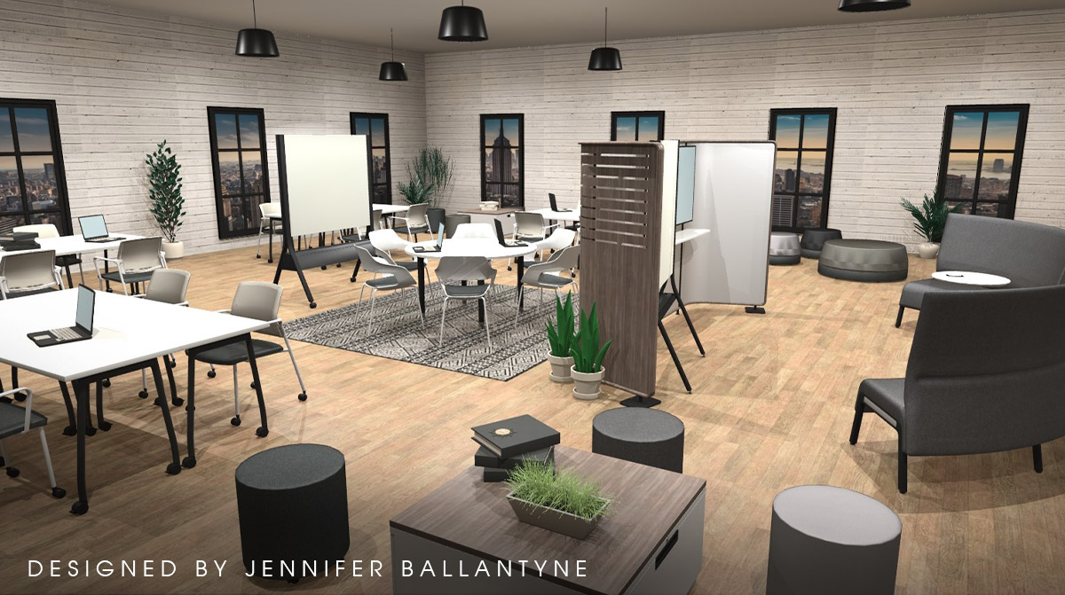 Flexible Space designed by Jennifer Ballantyne