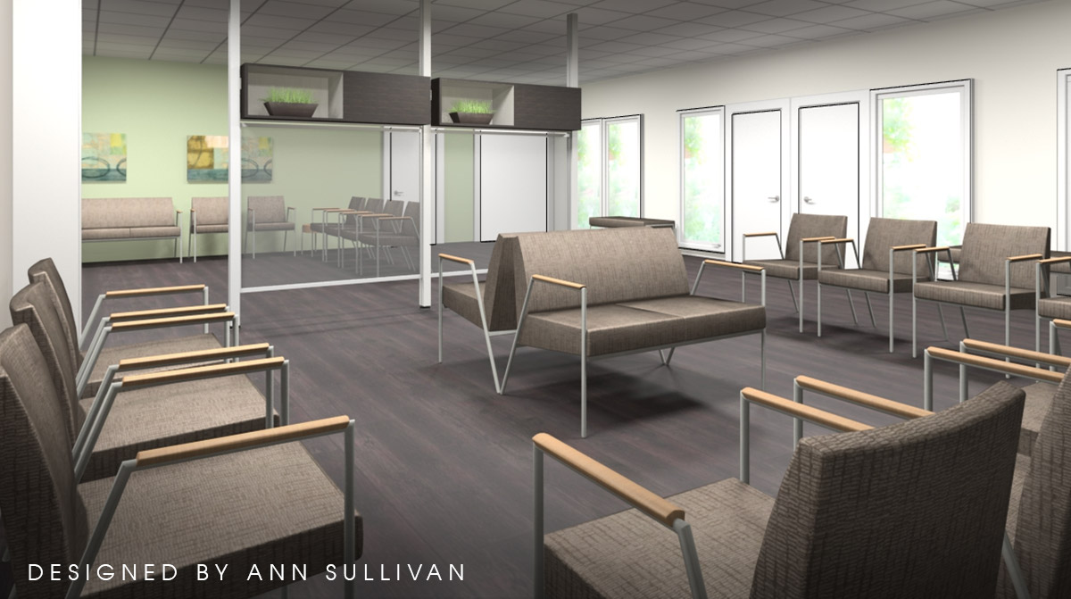 Office designed by Ann Sullivan