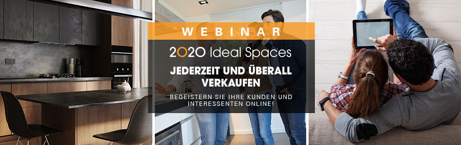 Begeistern Sie Interessenten online mit 2020 Ideal Spaces