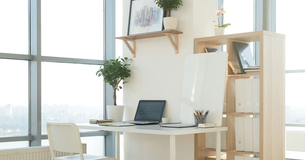 light and air in the home office