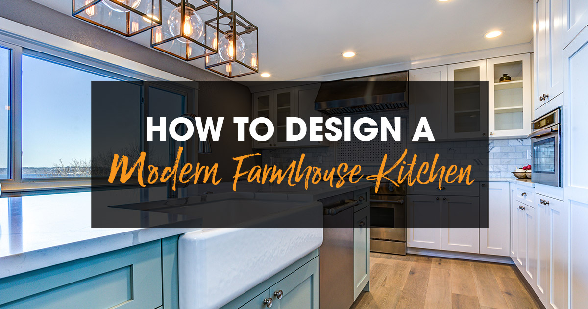 modern farmhouse kitchen