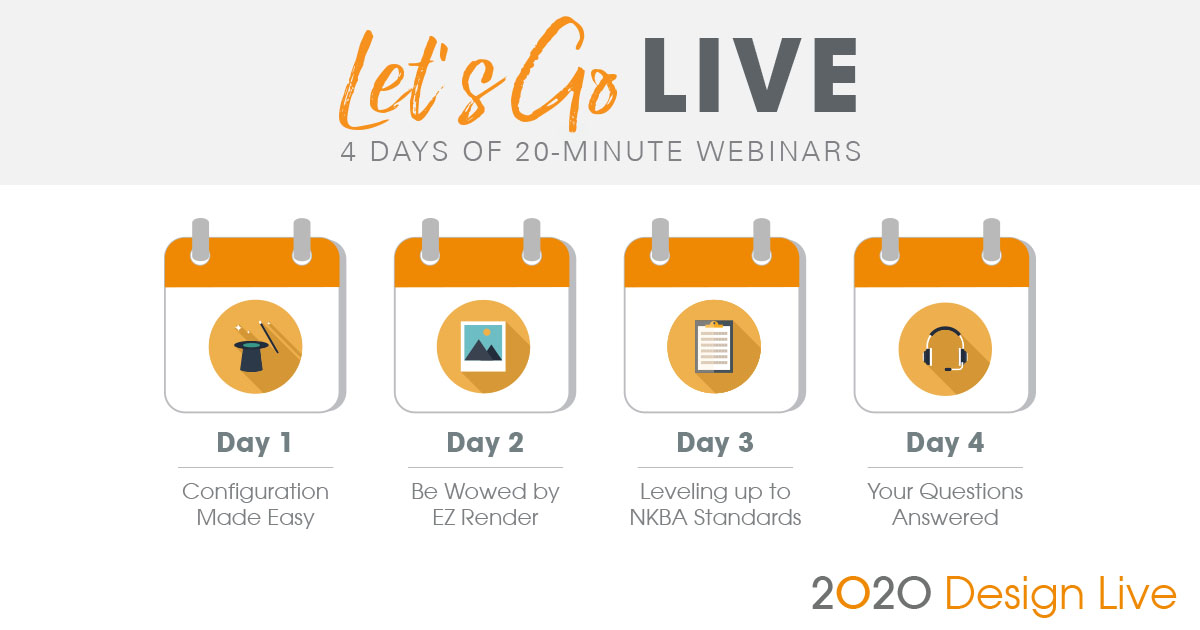 Let’s Go Live with 2020 Design Live