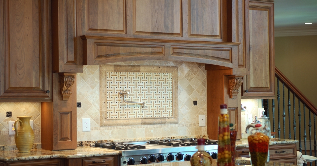 hidden range hood