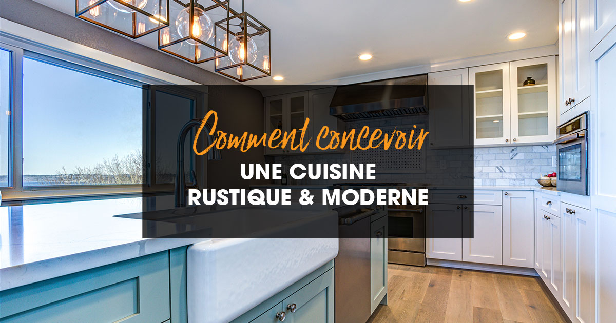 cuisine rustique moderne