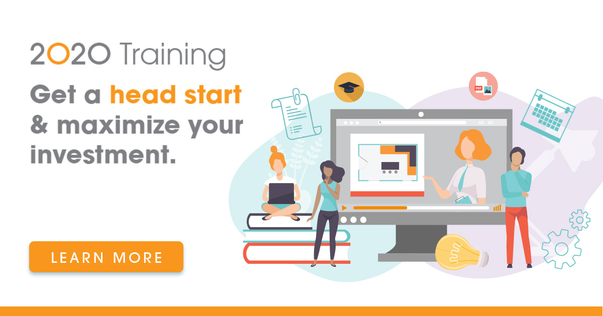 Learn more with 2020 Training 