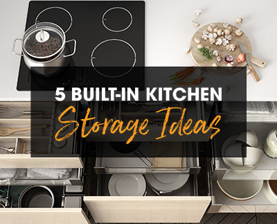 5 built-in kitchen storage ideas