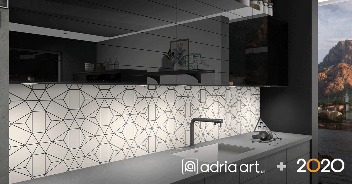Le nouveau catalogue de crédence Adria Art