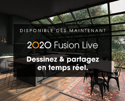 2020 Fusion Live : la nouvelle génération de logiciel de design de cuisines et salles de bain